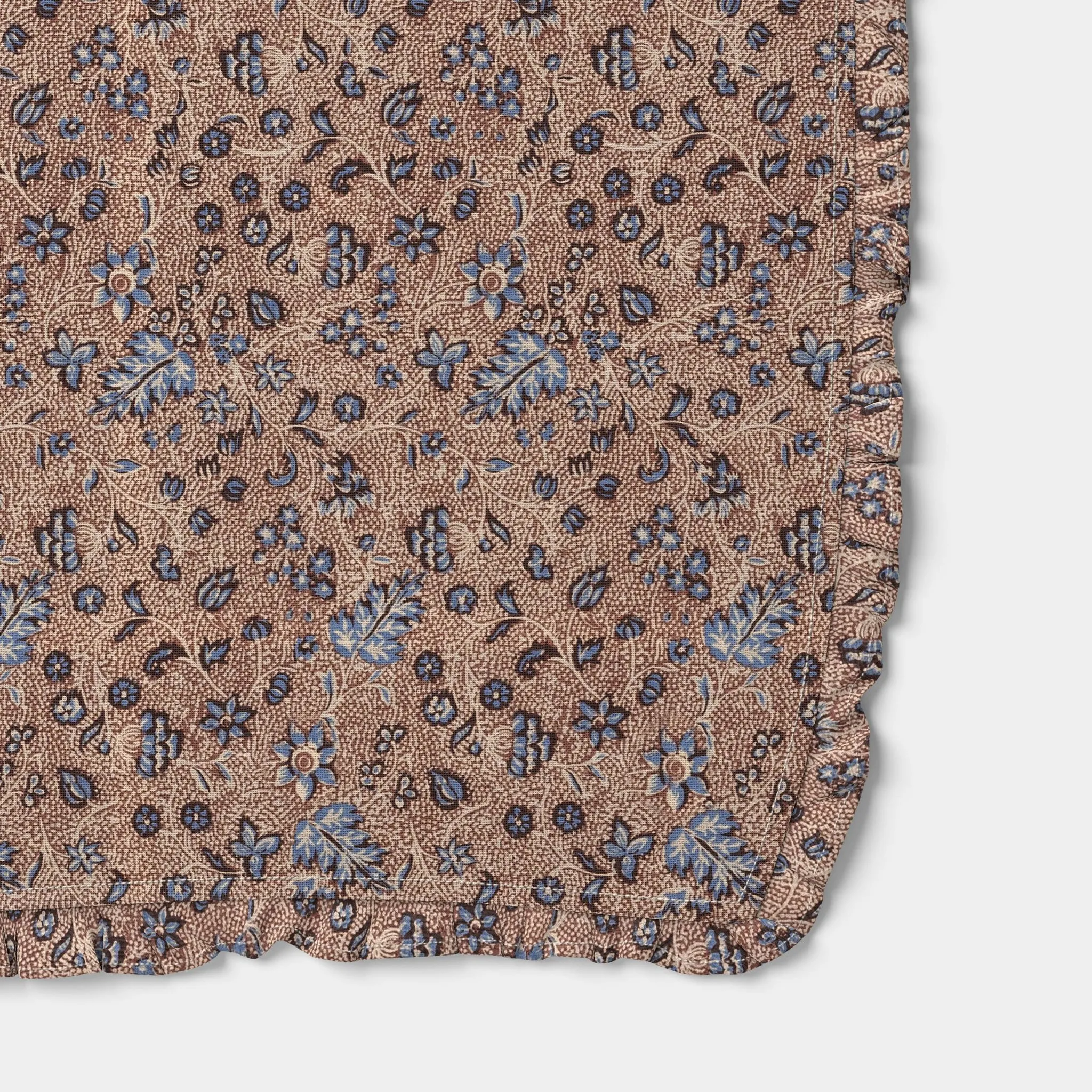 Block Print Ruffle Tablecloth - Image 3