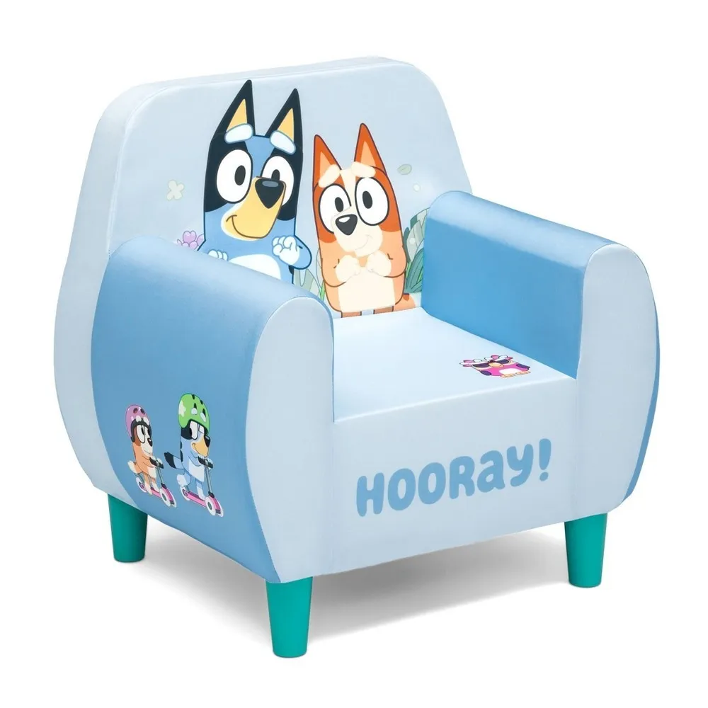 Bluey Foam Chair for Kids - Blue