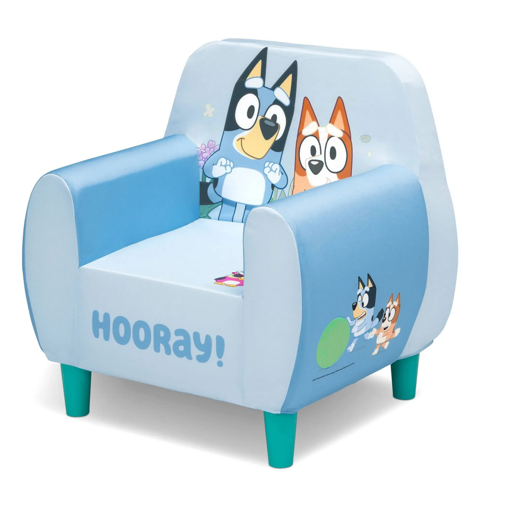 Bluey Foam Chair for Kids - Blue - Image 3