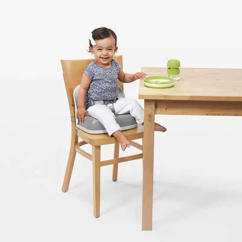 Booster Seat With Straps - Gray - Image 5