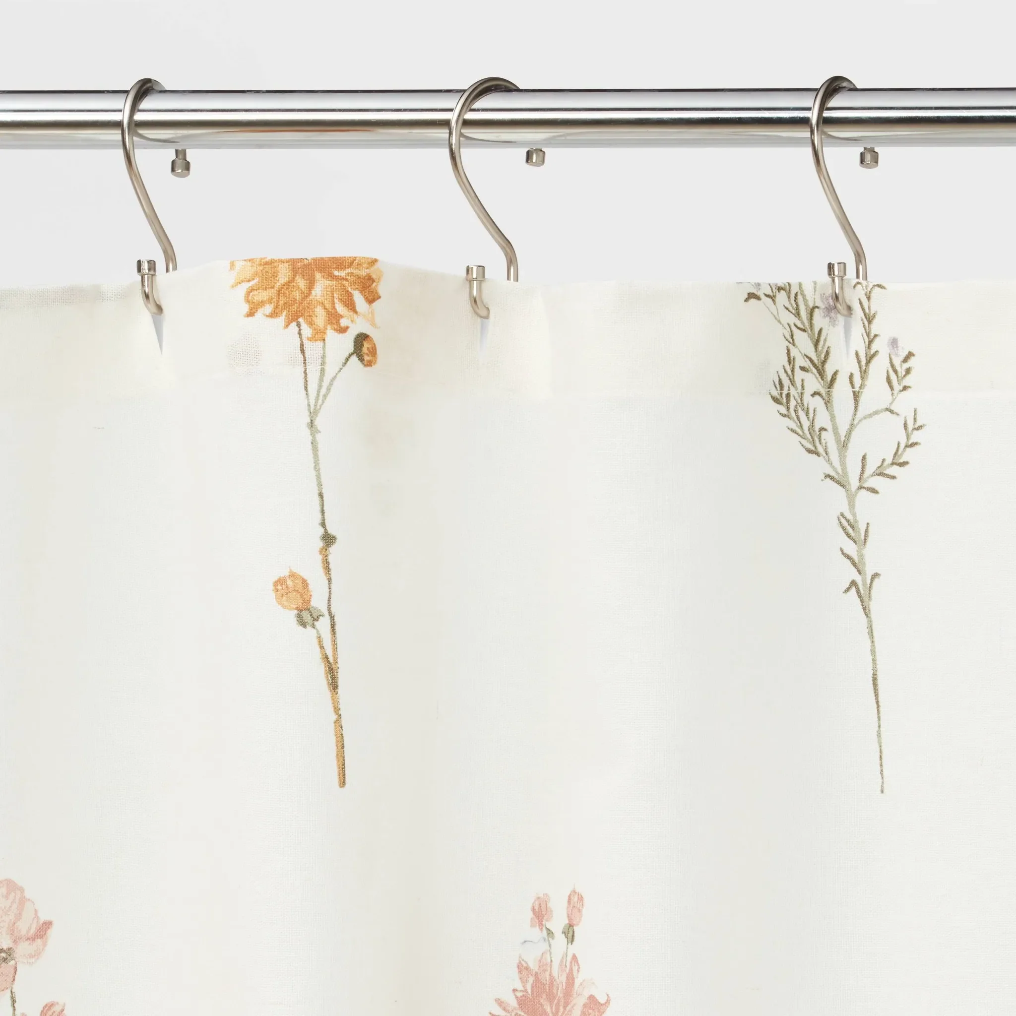 Botanical Flora- Threshold: Cotton Fabric, Machine Washable, Buttonhole Top