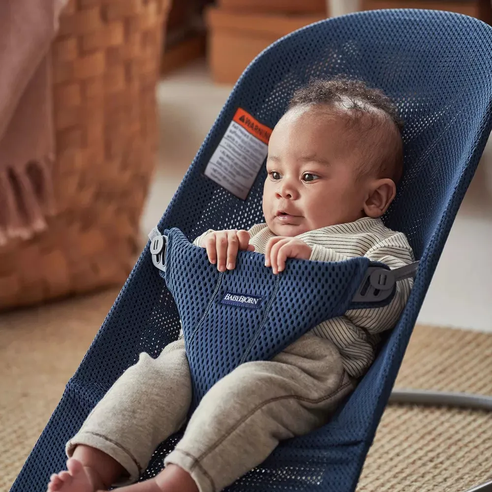 Bouncer Bliss Mesh - Navy blue (includes free Transport Bag) - Image 2