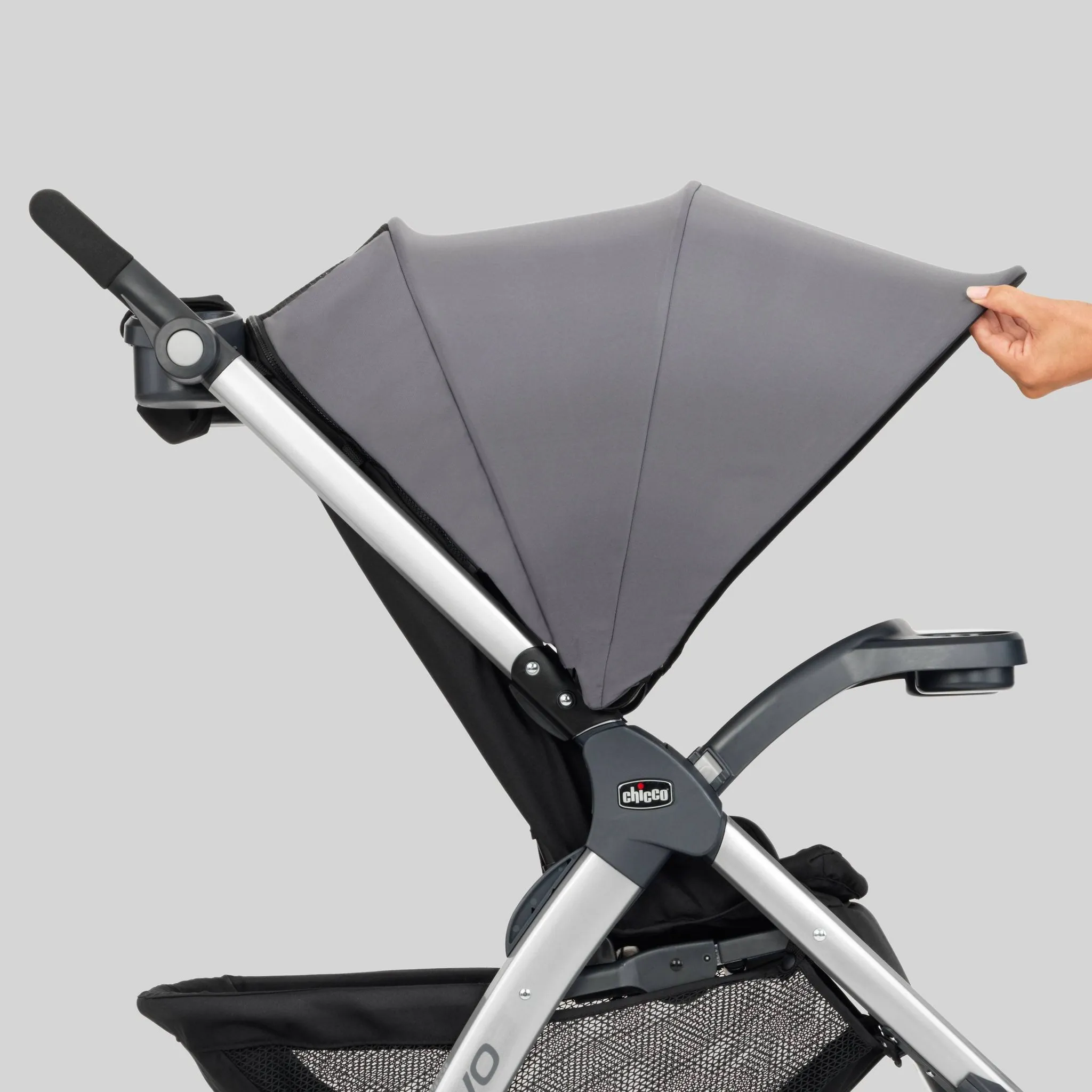 Bravo 3-in-1 Quick-Fold Trio Travel System - Parker - Image 6