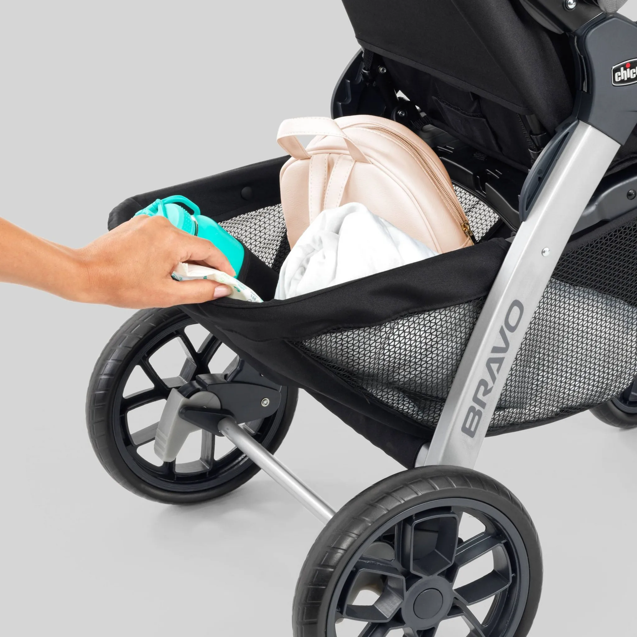 Bravo 3-in-1 Quick-Fold Trio Travel System - Parker - Image 3