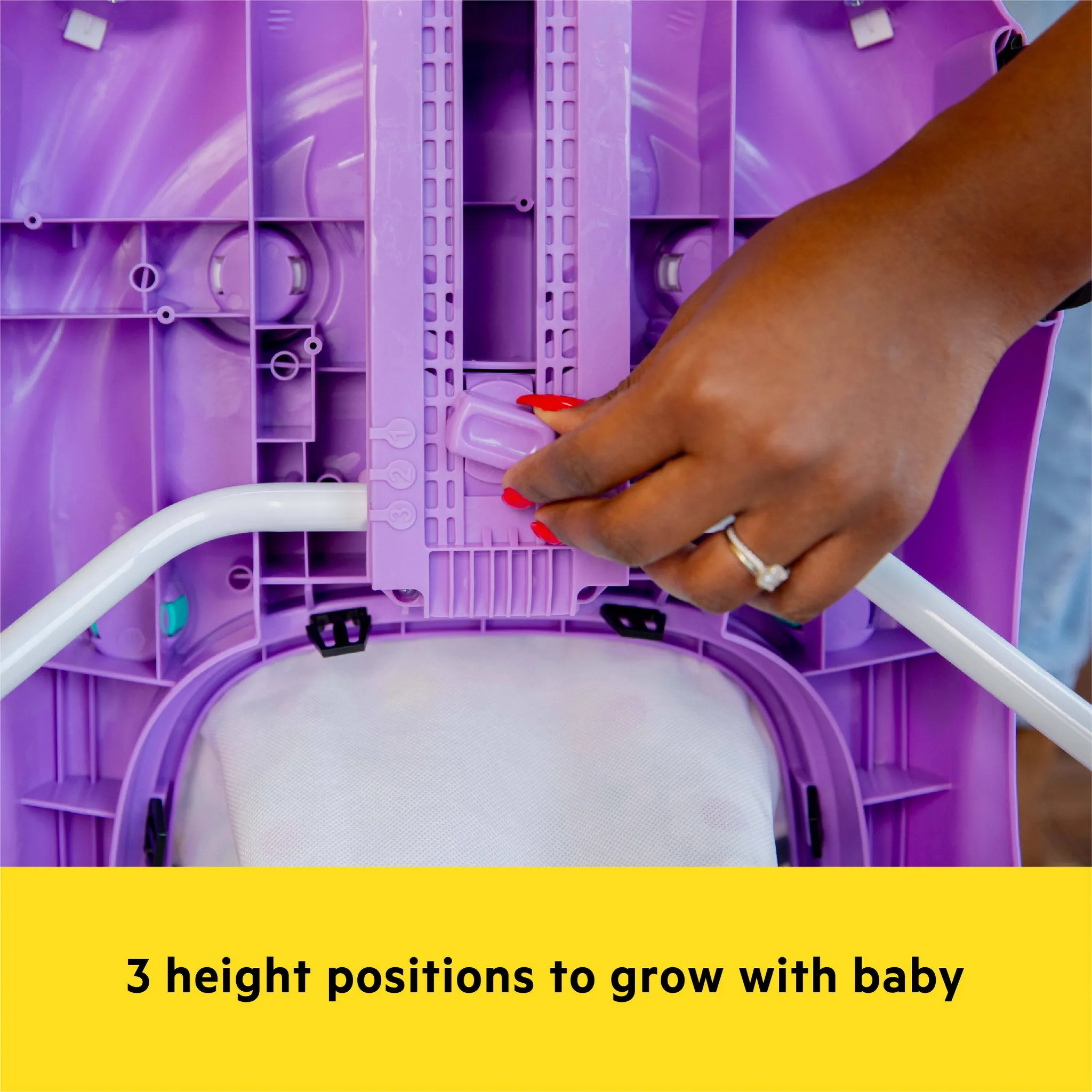 Bright Starts Little Speedster 3-in-1 Car Walker - Purple Power - Image 5