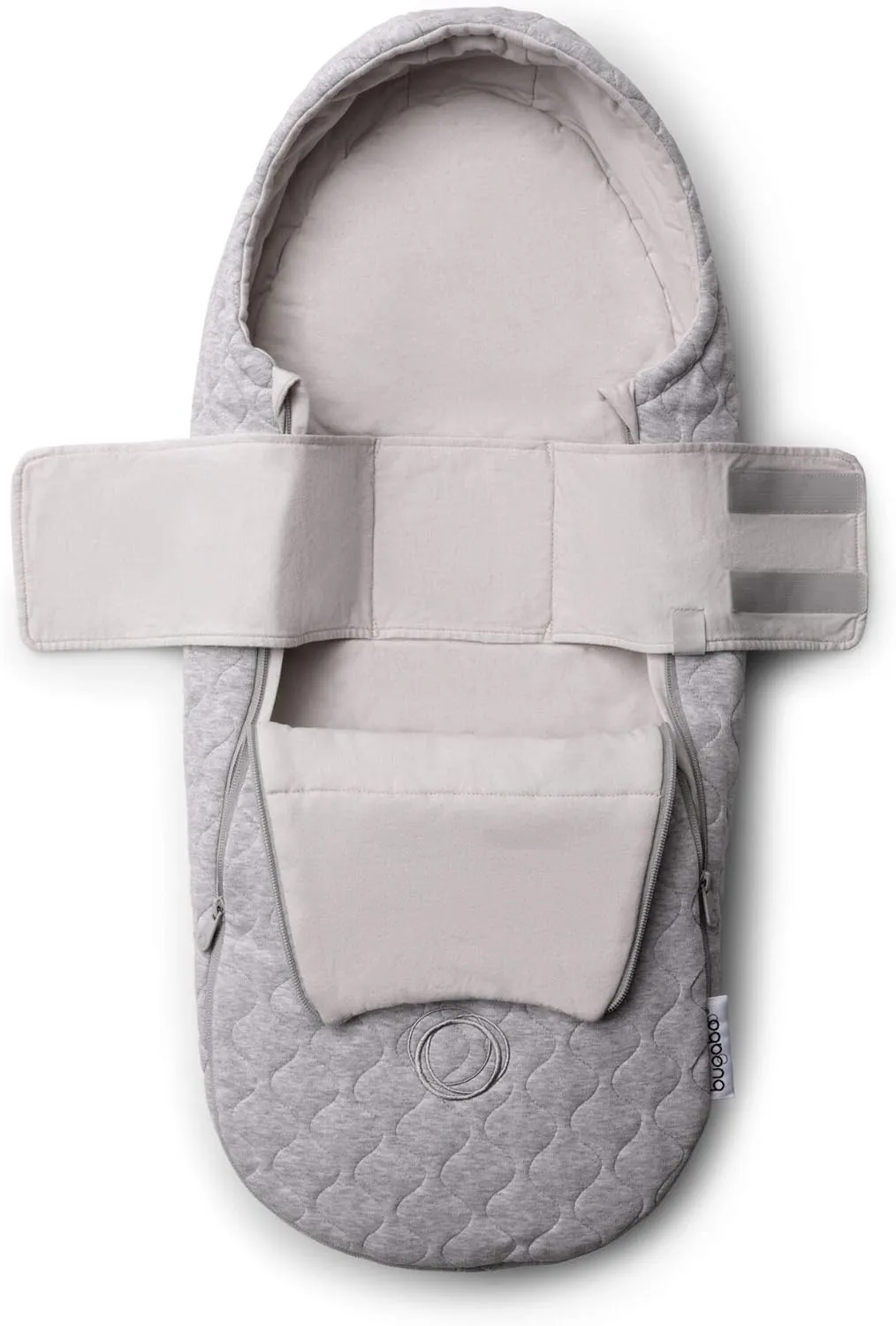 Newborn Inlay - Light Grey Melange - Image 2