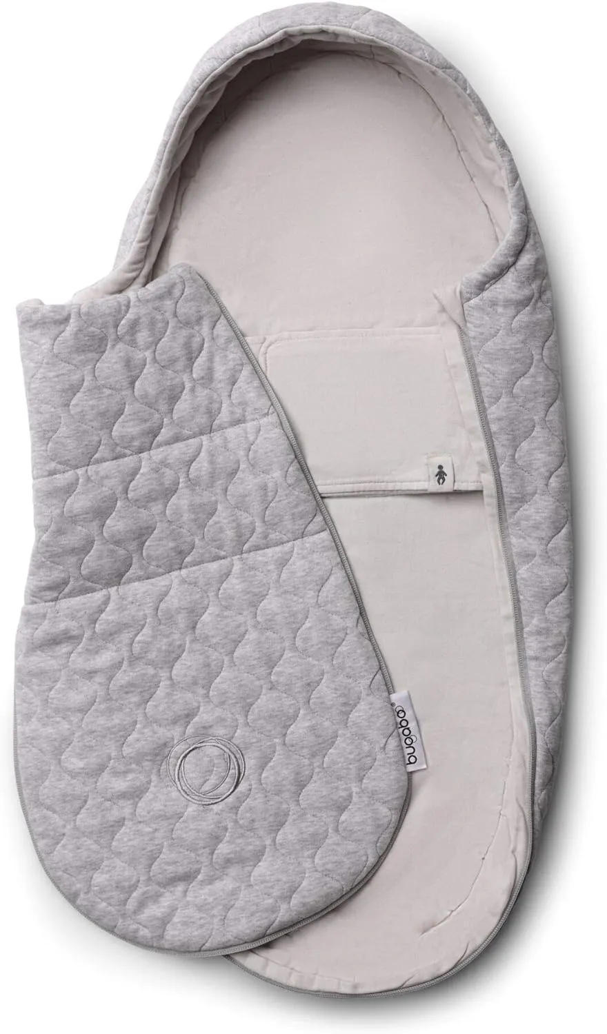Newborn Inlay - Light Grey Melange - Image 6