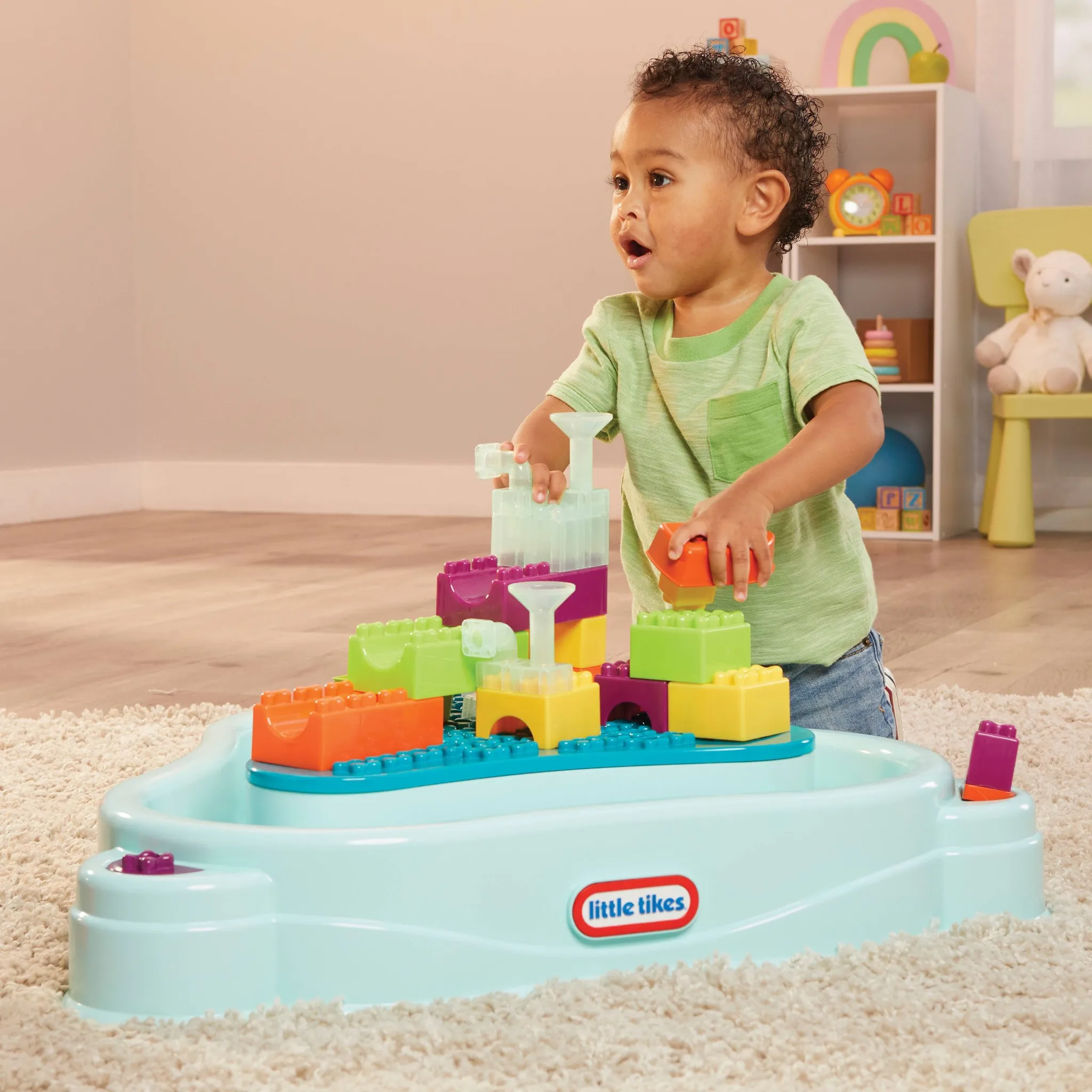 Build and Splash Deluxe Water Table with Block Set - 50pc - Image 5