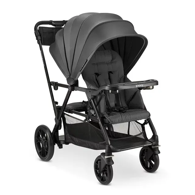 Caboose RS Stroller Premium Sit and Stand Stroller -Jet