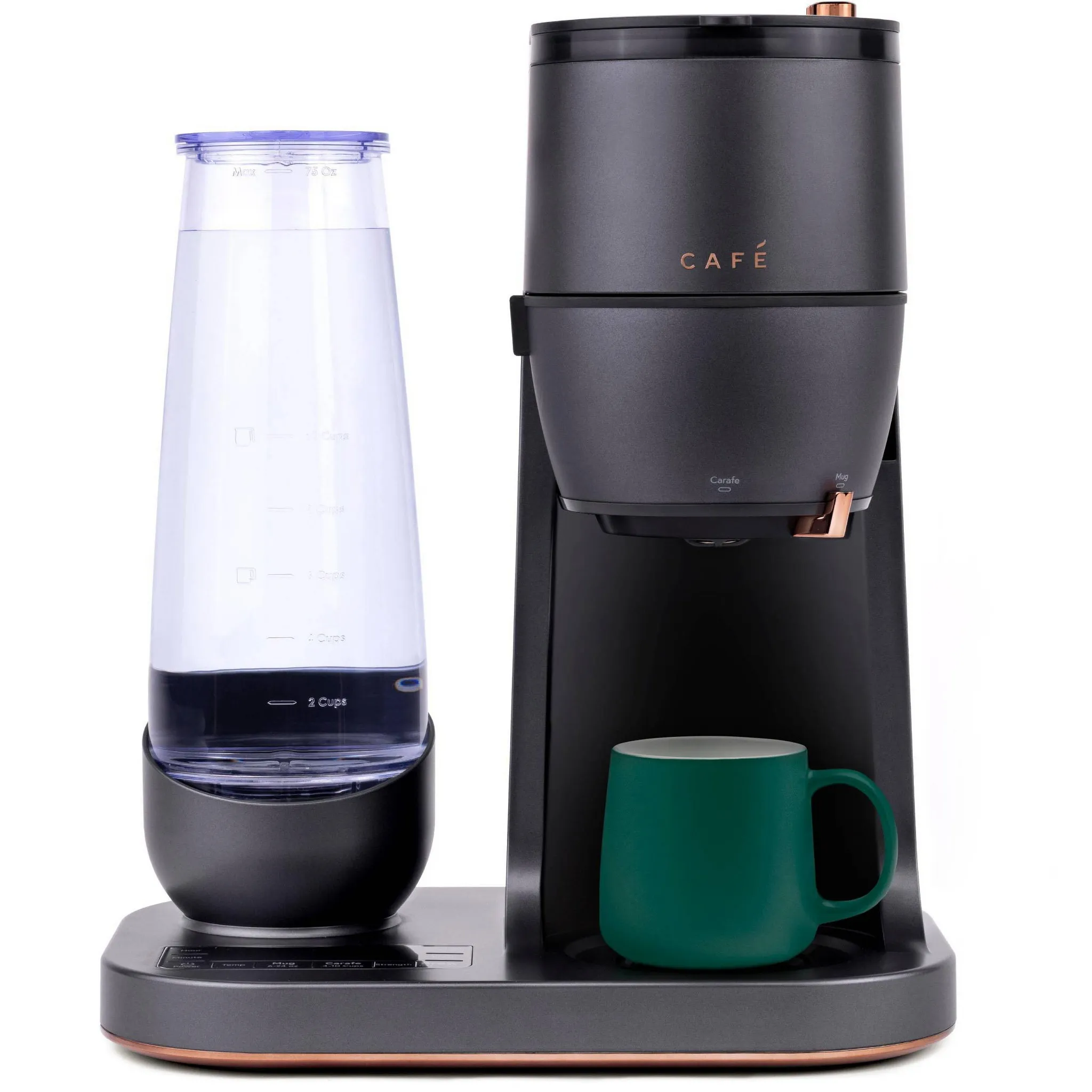 CAFE Grind and Brew - Matte Black: Drip Coffee Maker - Image 4