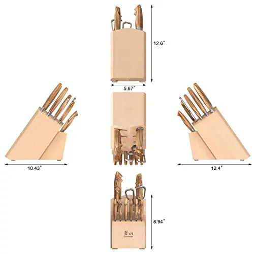 OLIV 15-Piece Knife Block Set - Image 3