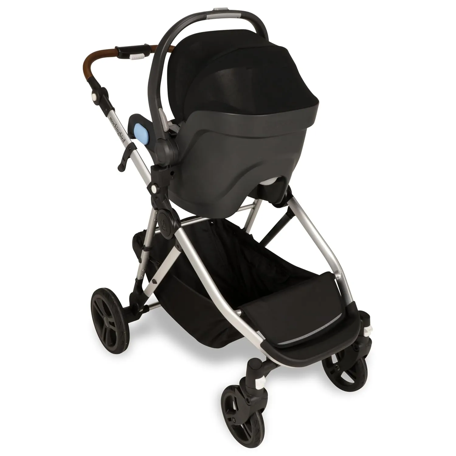 Car Seat Adapter for Mockingbird Stroller - Black - Image 4