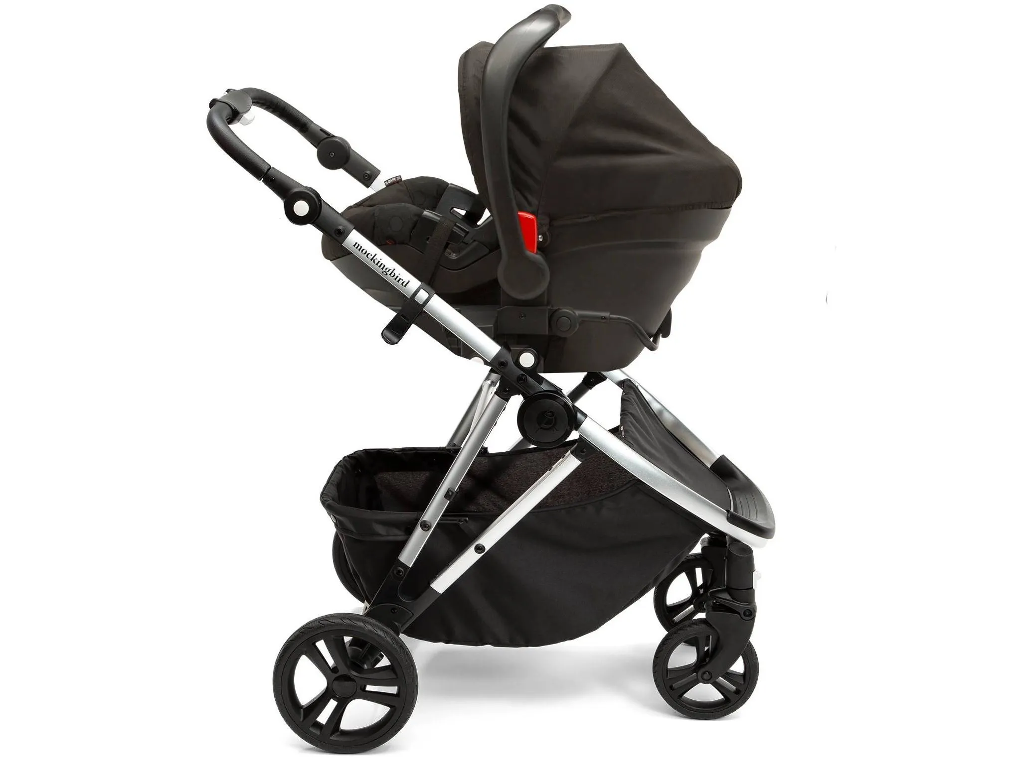 Car Seat Adapter for Mockingbird Stroller - Black - Image 3