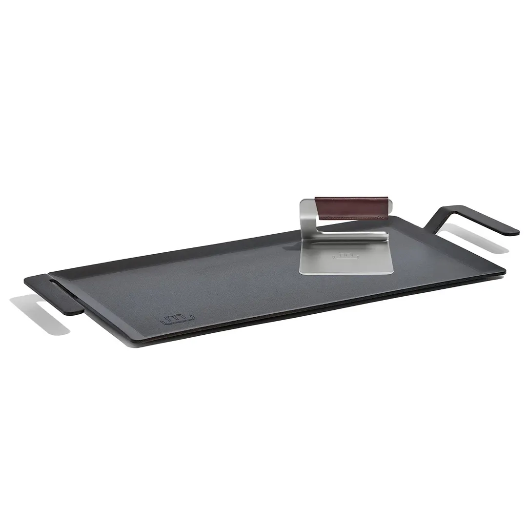 Carbon Steel Griddle and Grill Press Set - Image 3