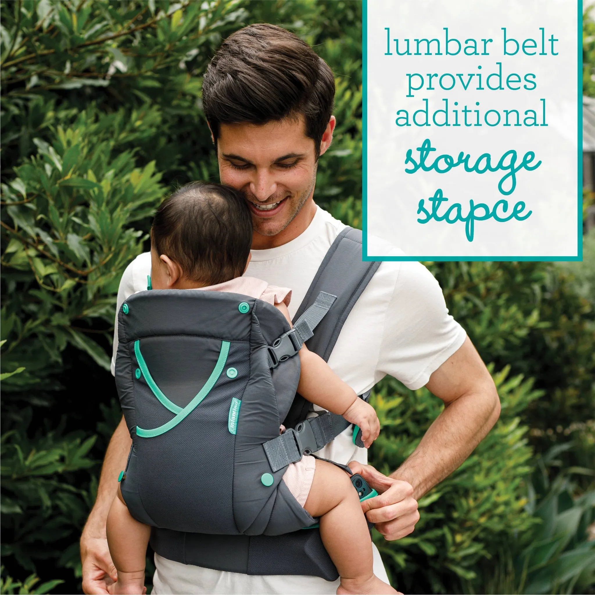 Carry On Active Baby Carrier - Gray - Image 10