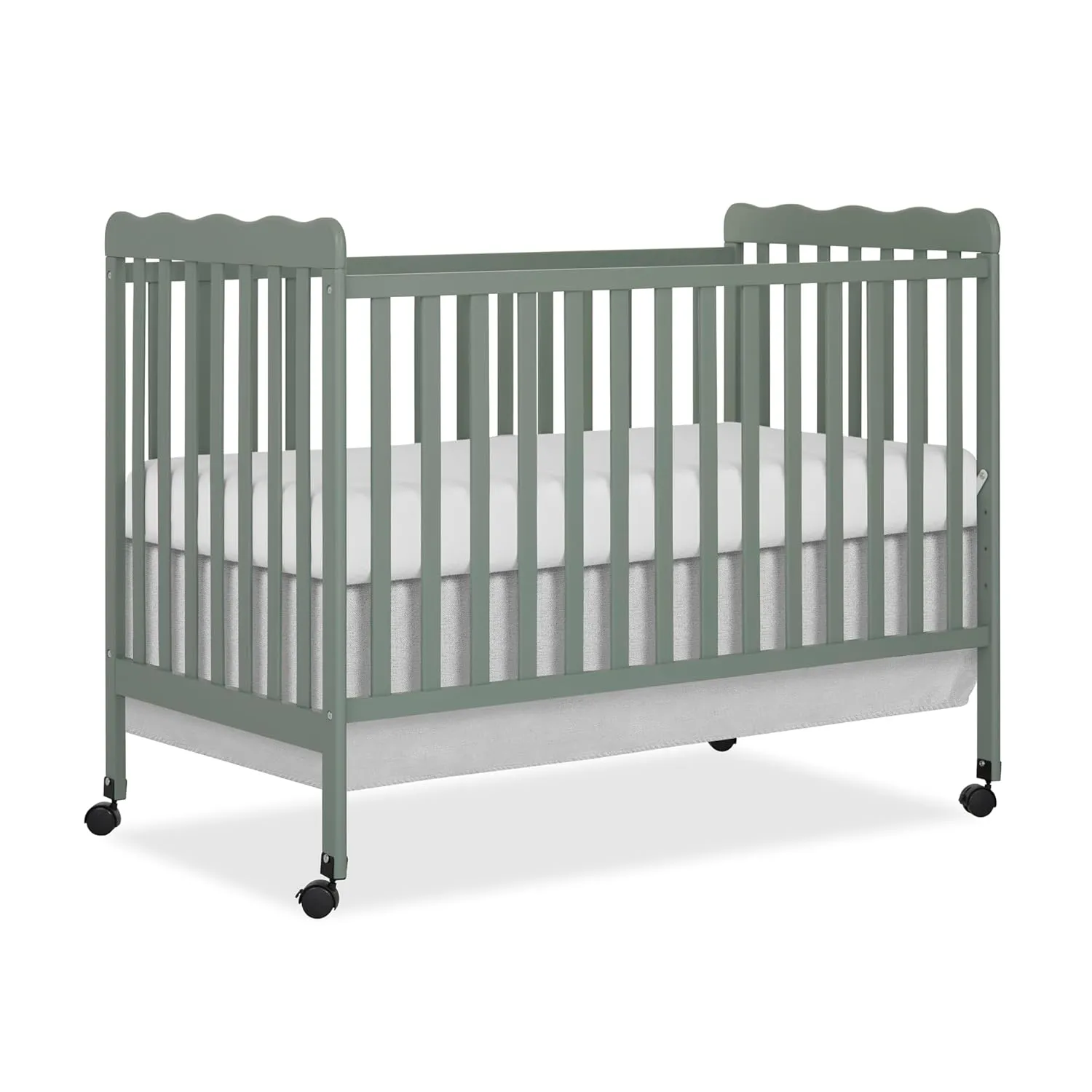 Carson Classic 3 in 1 Convertible Crib - Meadow Green