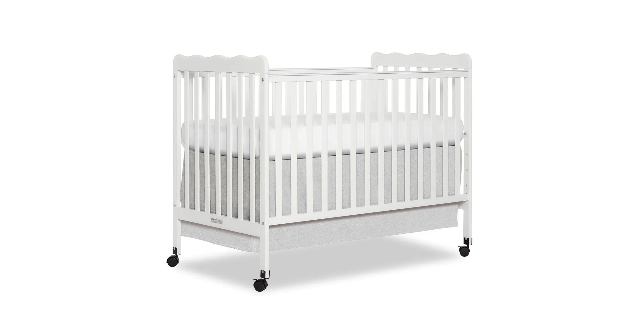 Carson Classic 3 in 1 Convertible Crib - White
