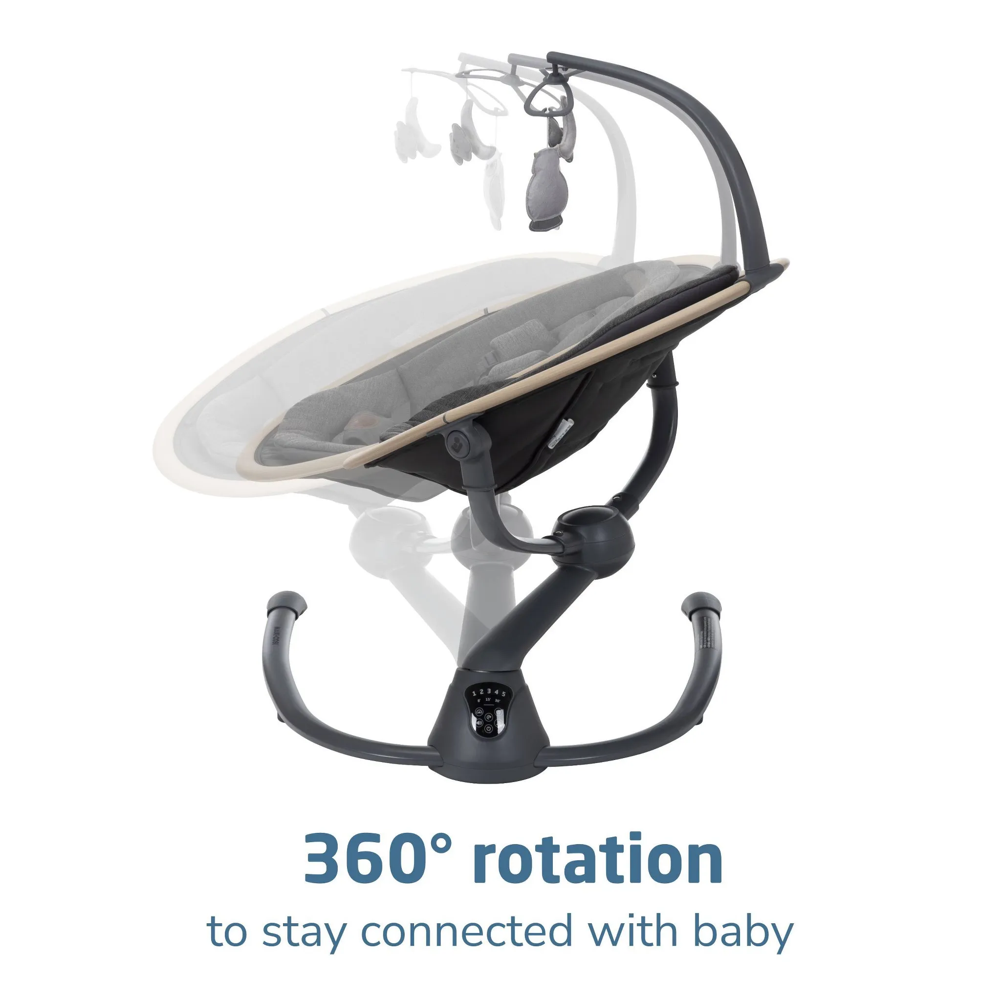 Cassia Baby Swing - Classic Graphite - Image 5