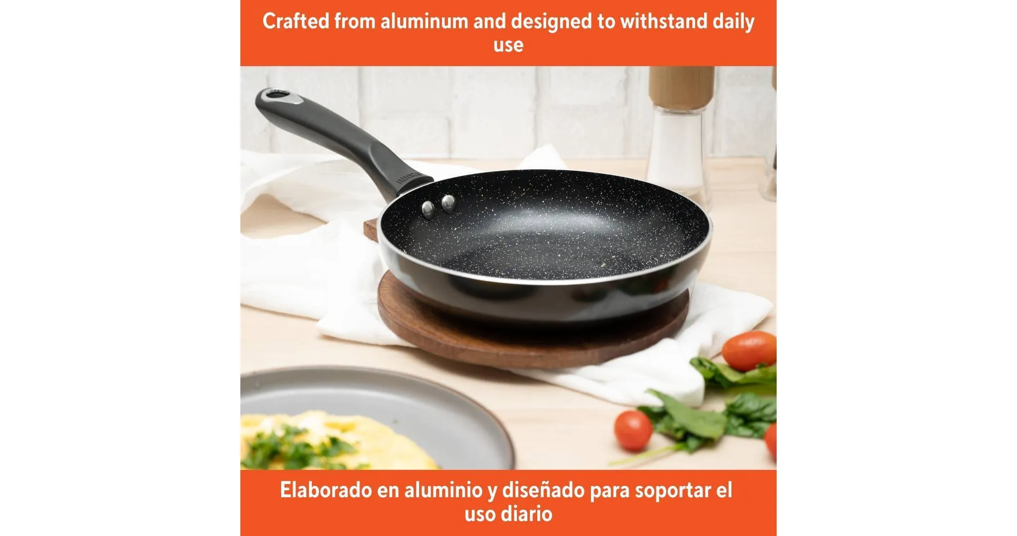 Ceramic Bistro Sauté Pan - Black - Image 2
