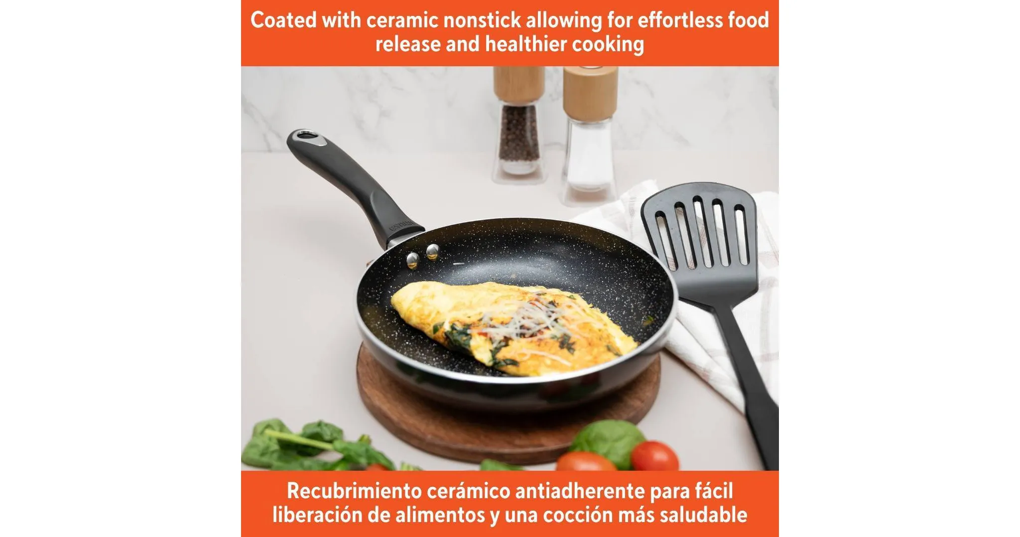 Ceramic Bistro Sauté Pan - Black - Image 4