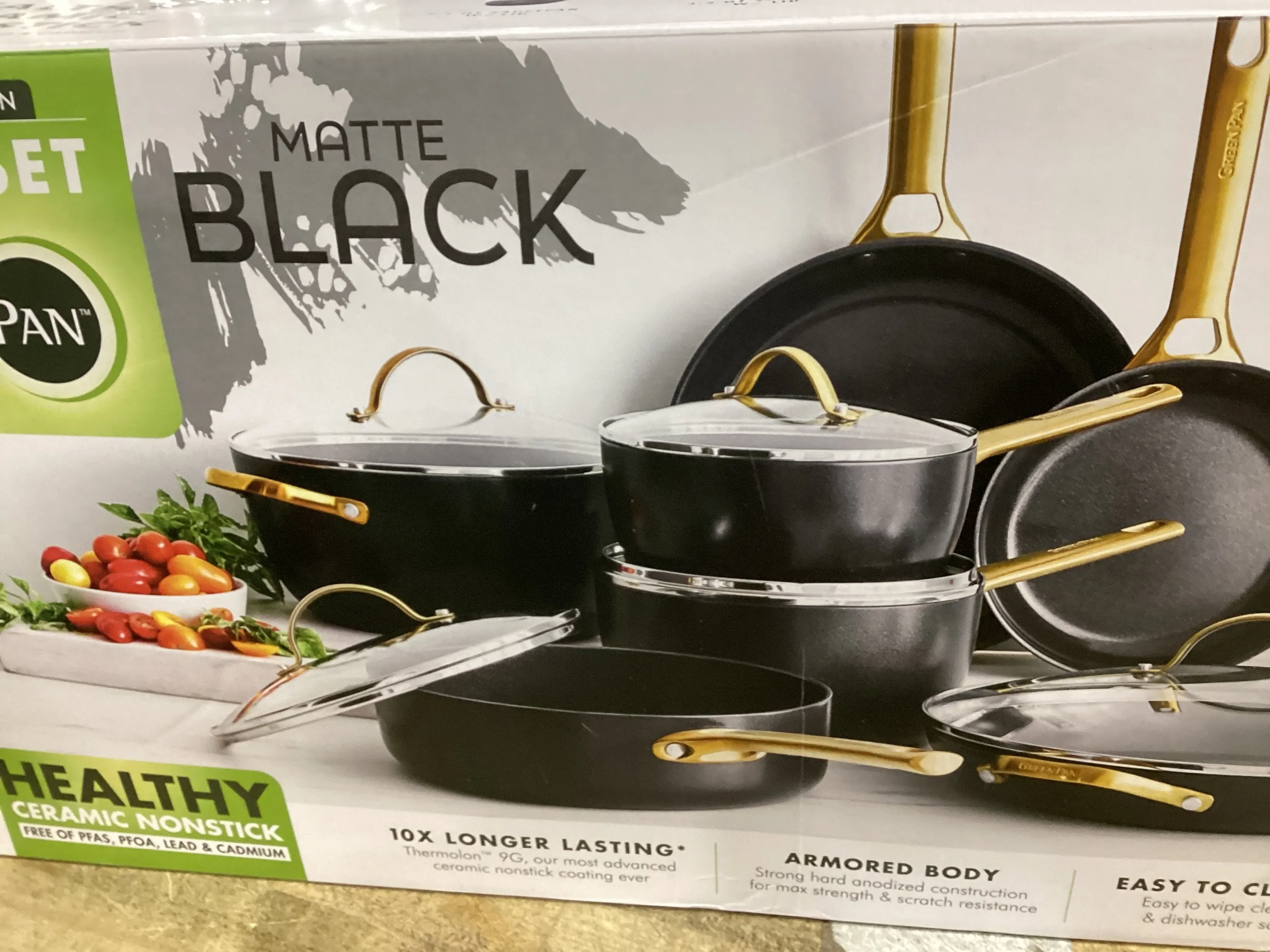 12-piece Healthy Ceramic Nonstick Cookware Set - Image 3