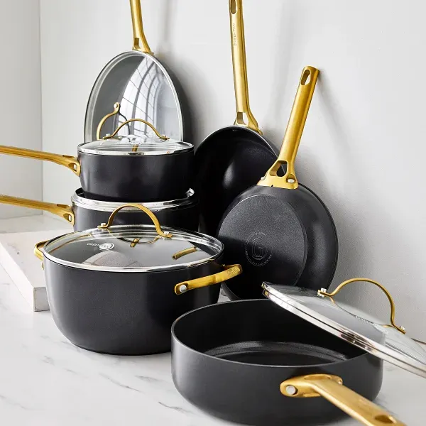 12-piece Healthy Ceramic Nonstick Cookware Set - Image 2