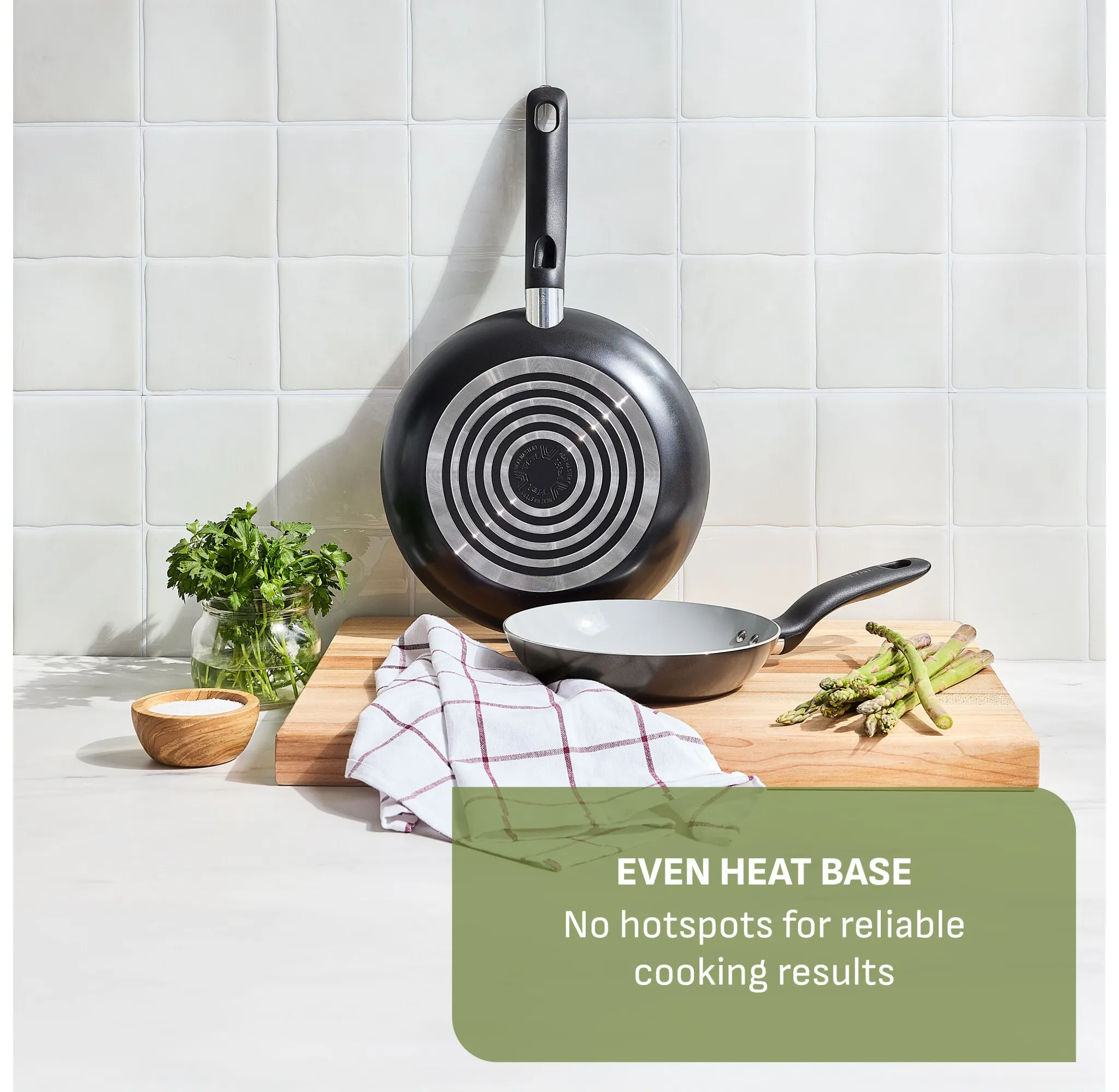 Ceramic Nonstick Sauce Pan with Lid - Black - Image 4