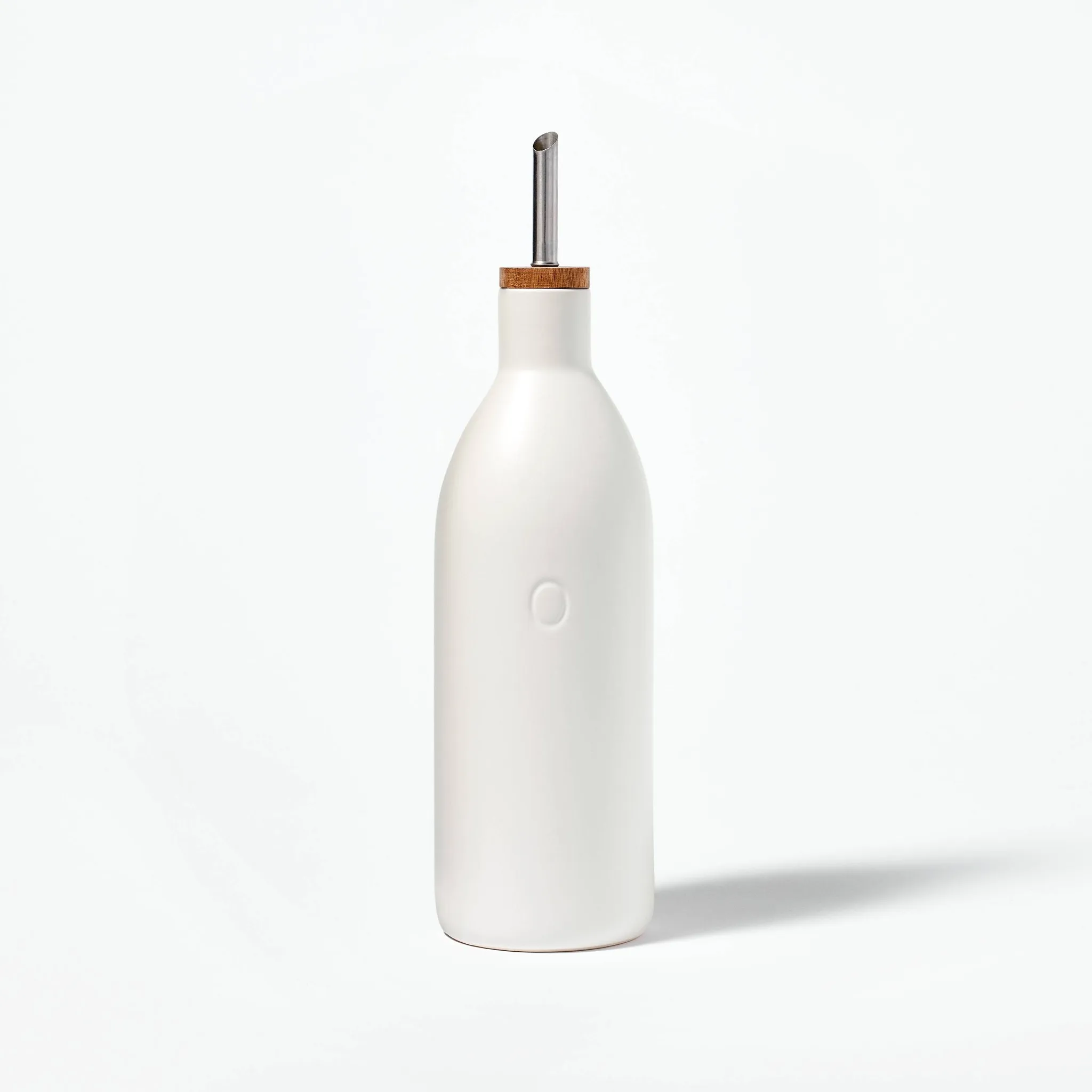 Ceramic Oil Pour Bottle Cream