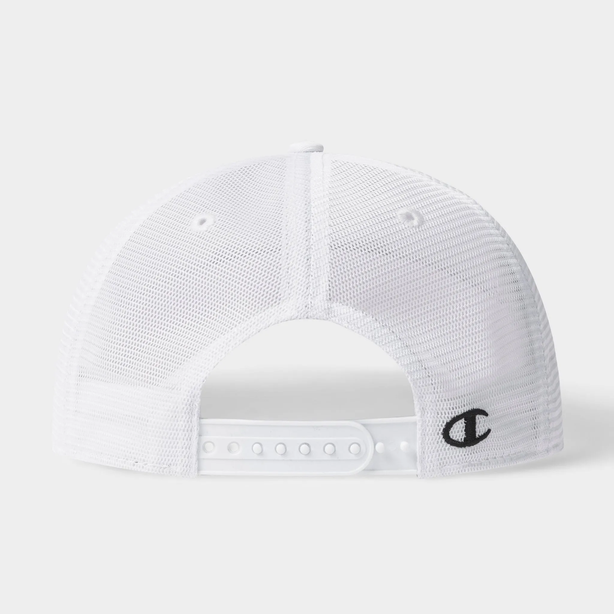 Champion Adult Phys Ed Twill Trucker Hat - White - Image 2