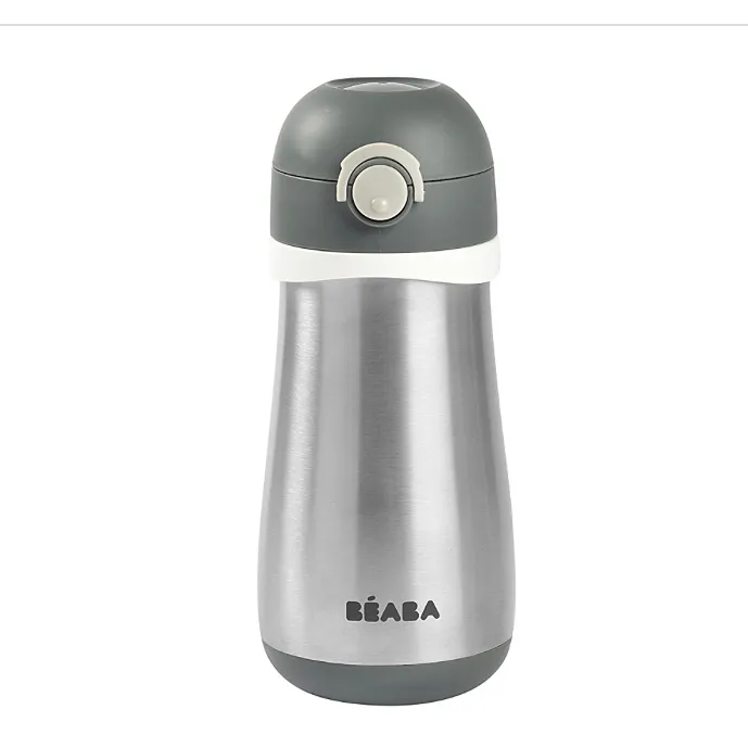 Charcoal Stainless Steel Kids Water Bottle