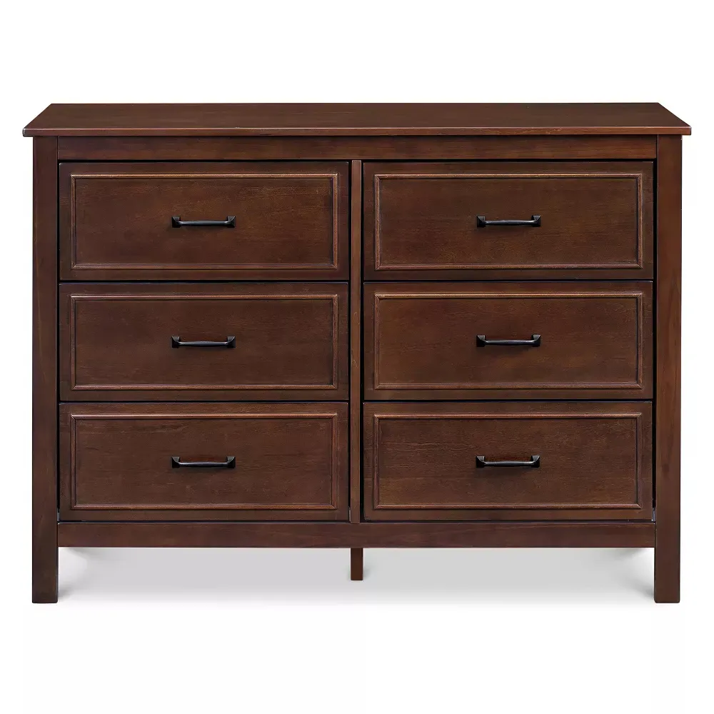 Charlie 6-Drawer Double Dresser - Espresso