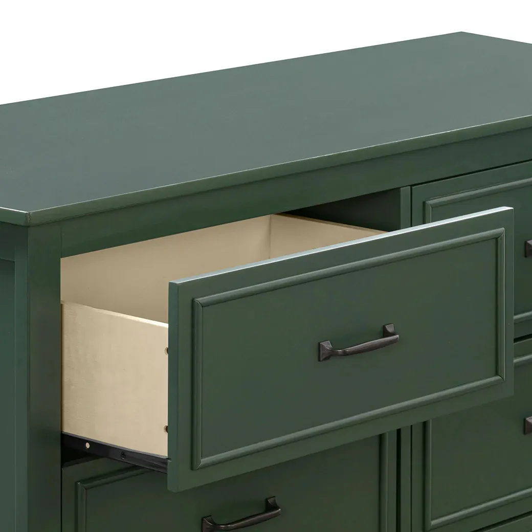 Charlie 6-Drawer Double Dresser - Forest Green - Image 3