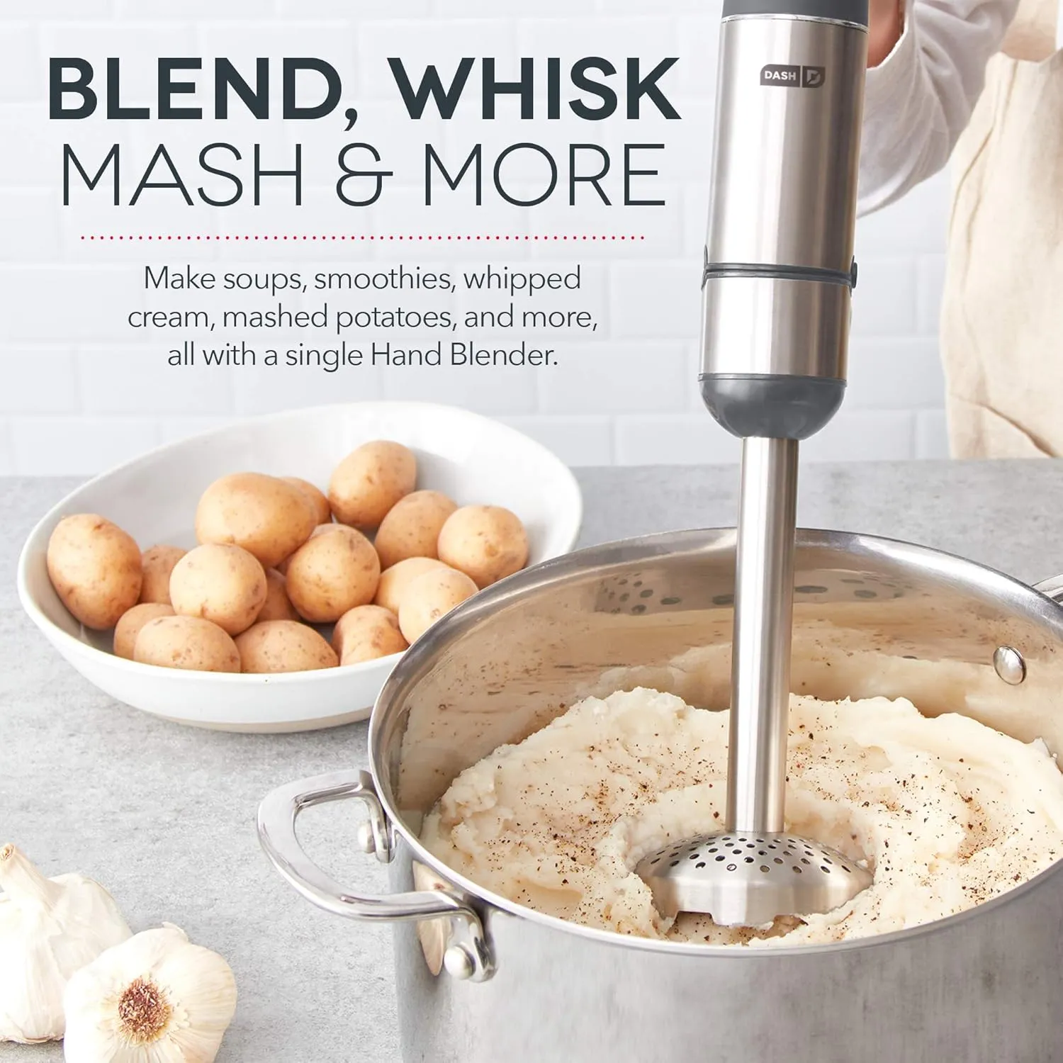 Chef Series Deluxe Immersion Hand Blender – Grey - Image 2
