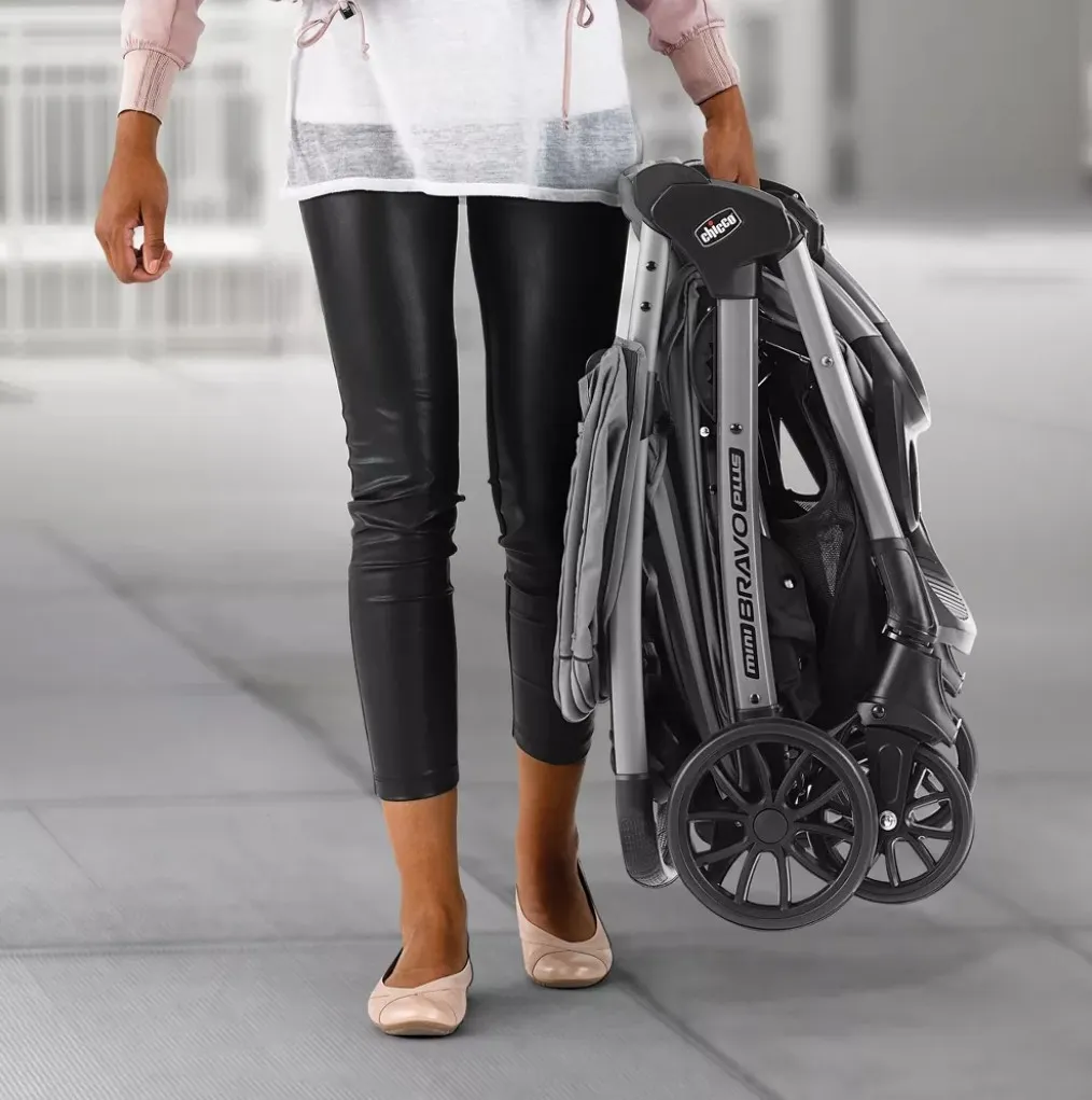 Chicco Mini Bravo Plus Lightweight Stroller - Storm - Image 4