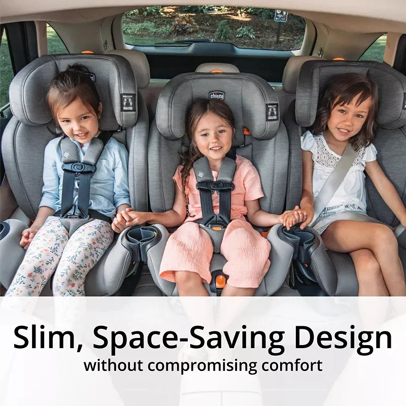 OneFit ClearTex All-in-One Convertible Car Seat - Drift/Grey - Image 3