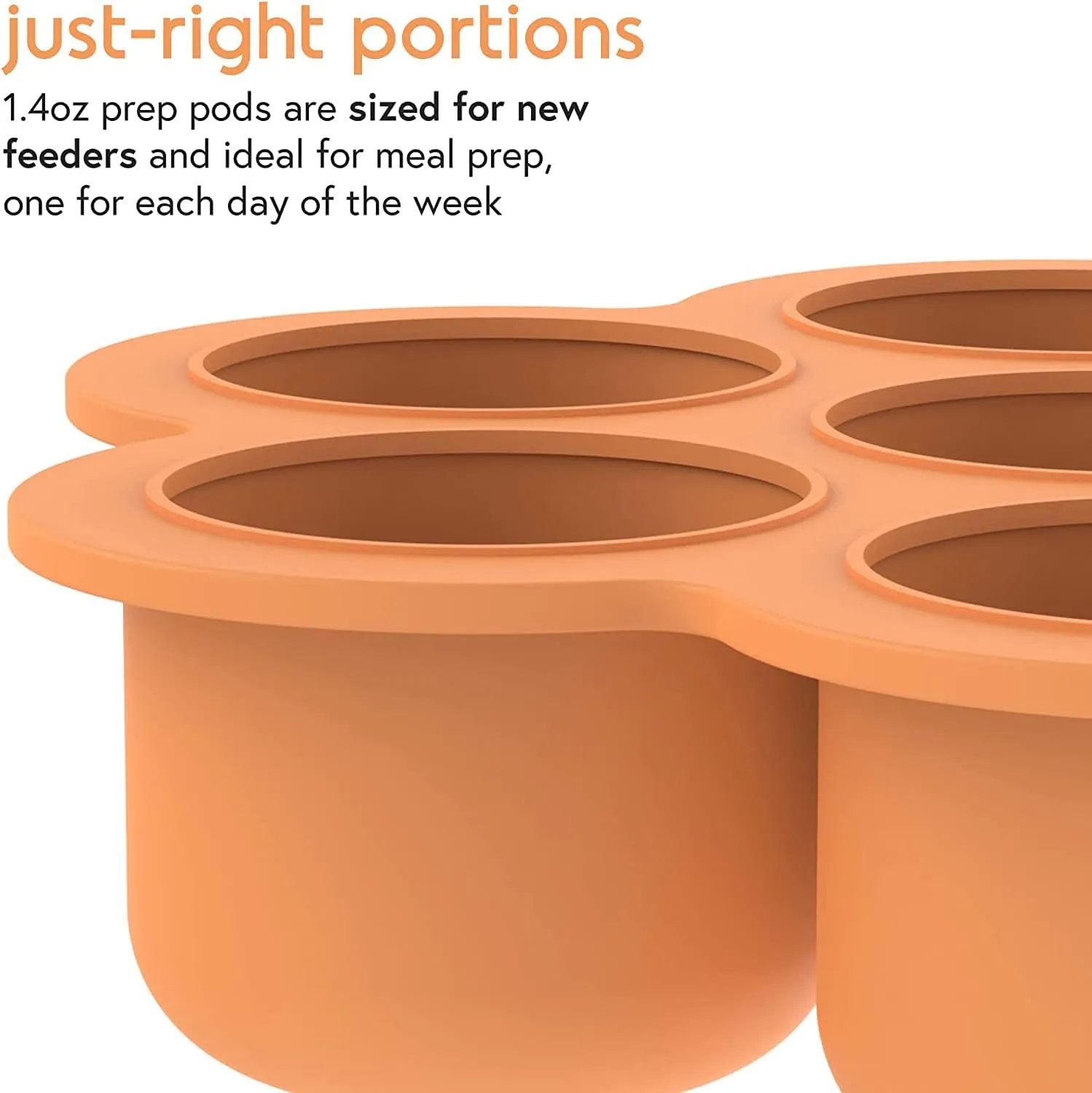 Chiill Silicone Baby Food Freezer Tray with Lid - Image 3