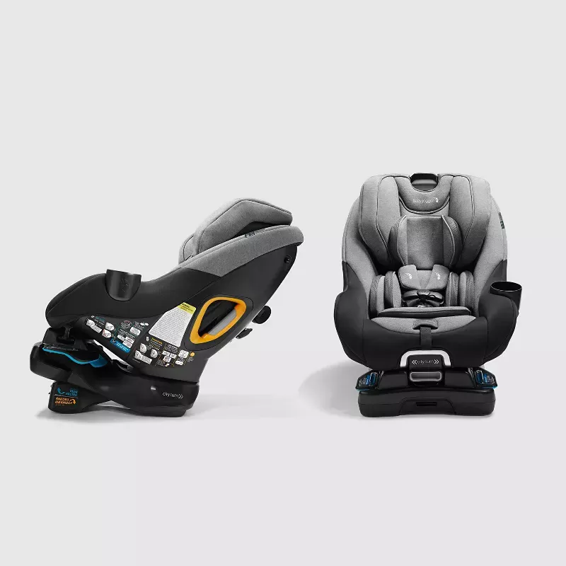 City Turn Rotating Convertible Car Seat- Onyx Black - Image 2
