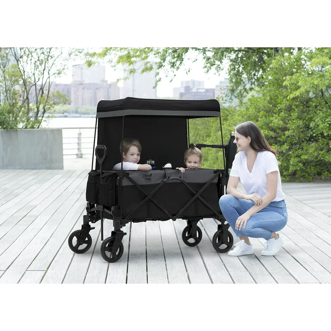 City Wagon Cruiser Stroller - Black - Image 2