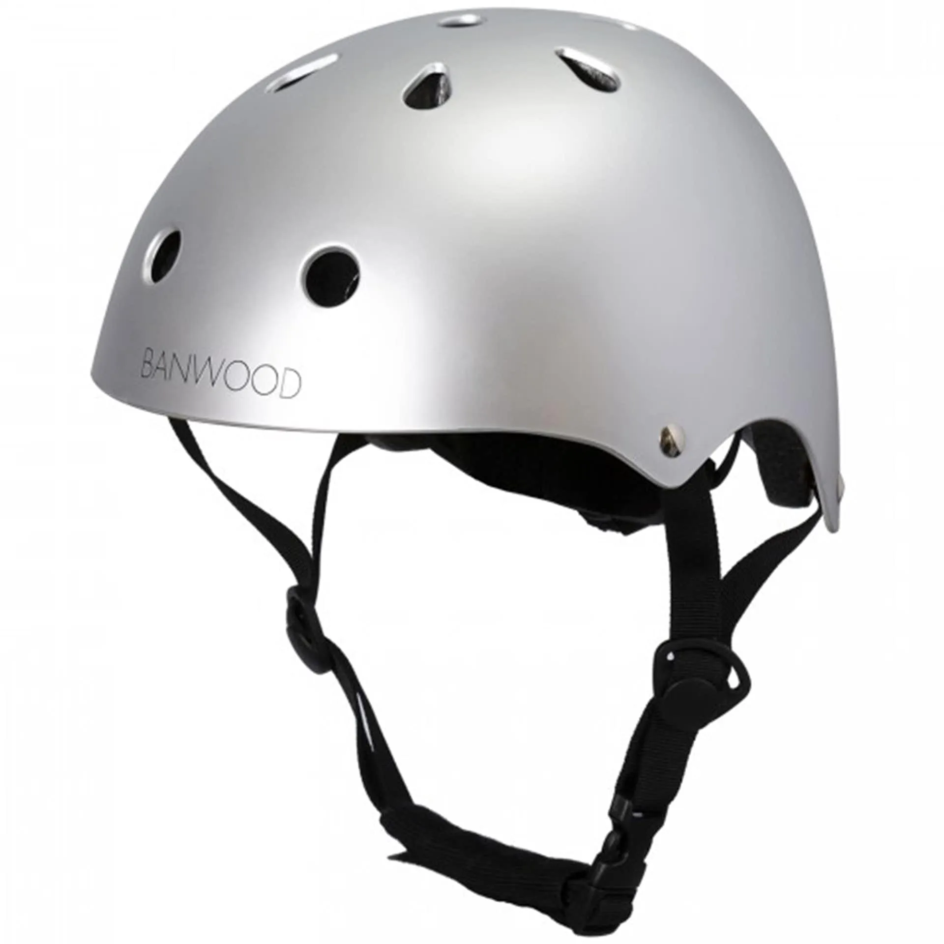 Classic Children's Bike Helmet - Chrome