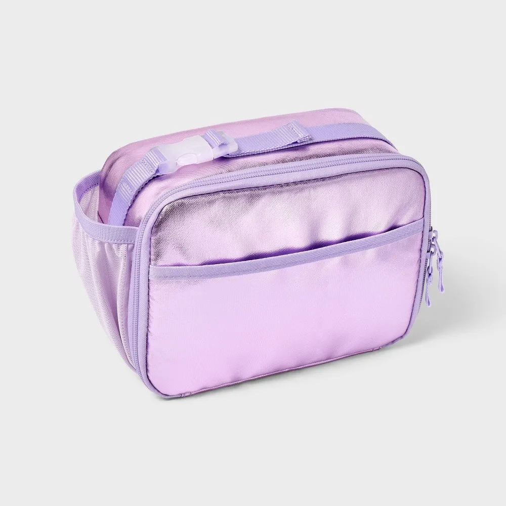 Classic Lunch Sack - Glitter Purple - Image 4