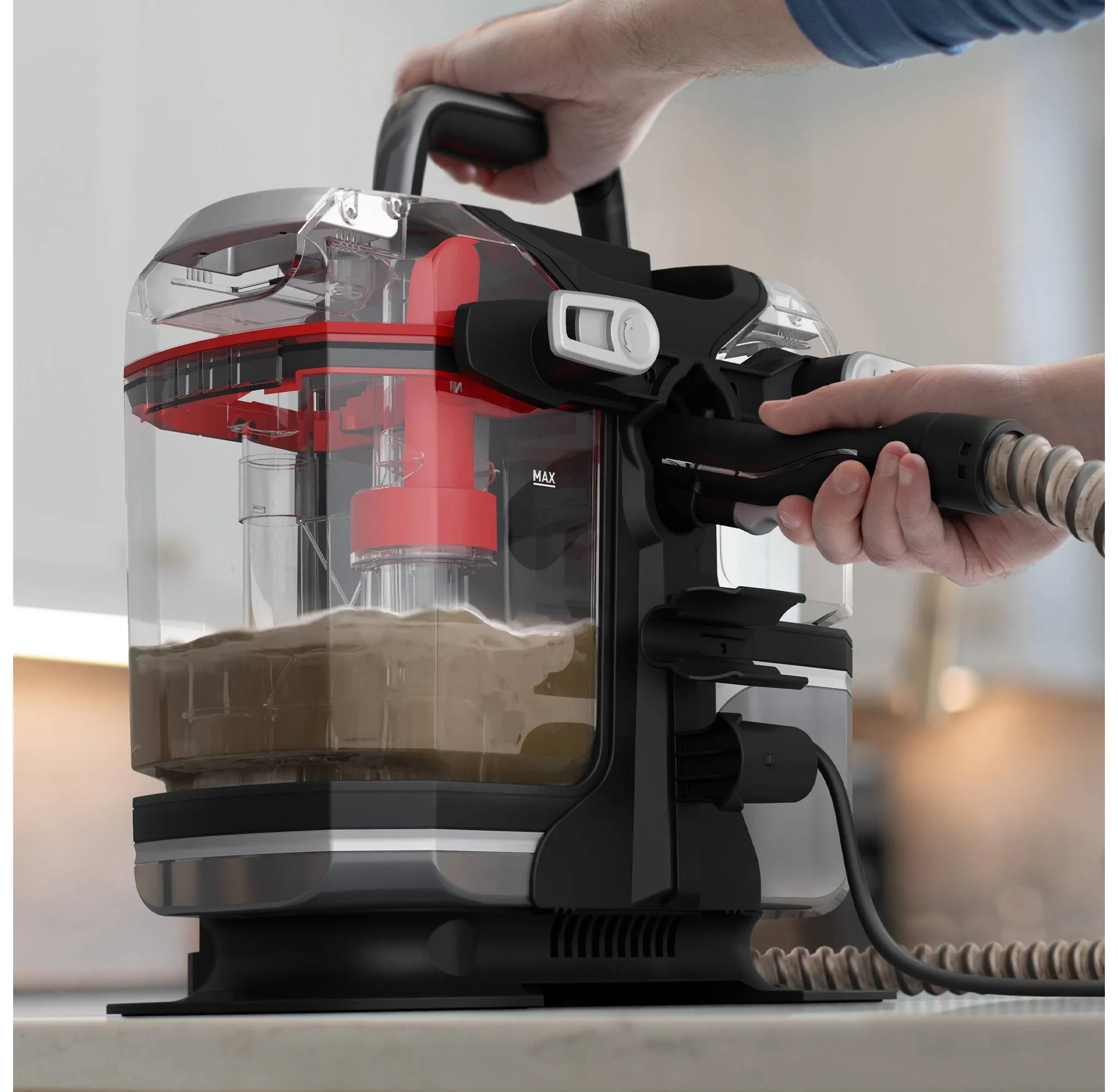 CleanSlate XL Deep Cleaning Spot Cleaner: Portable Carpet & Upholstery Cleaner, Electric, 0.75L Tank, 22ft Cord - Image 5