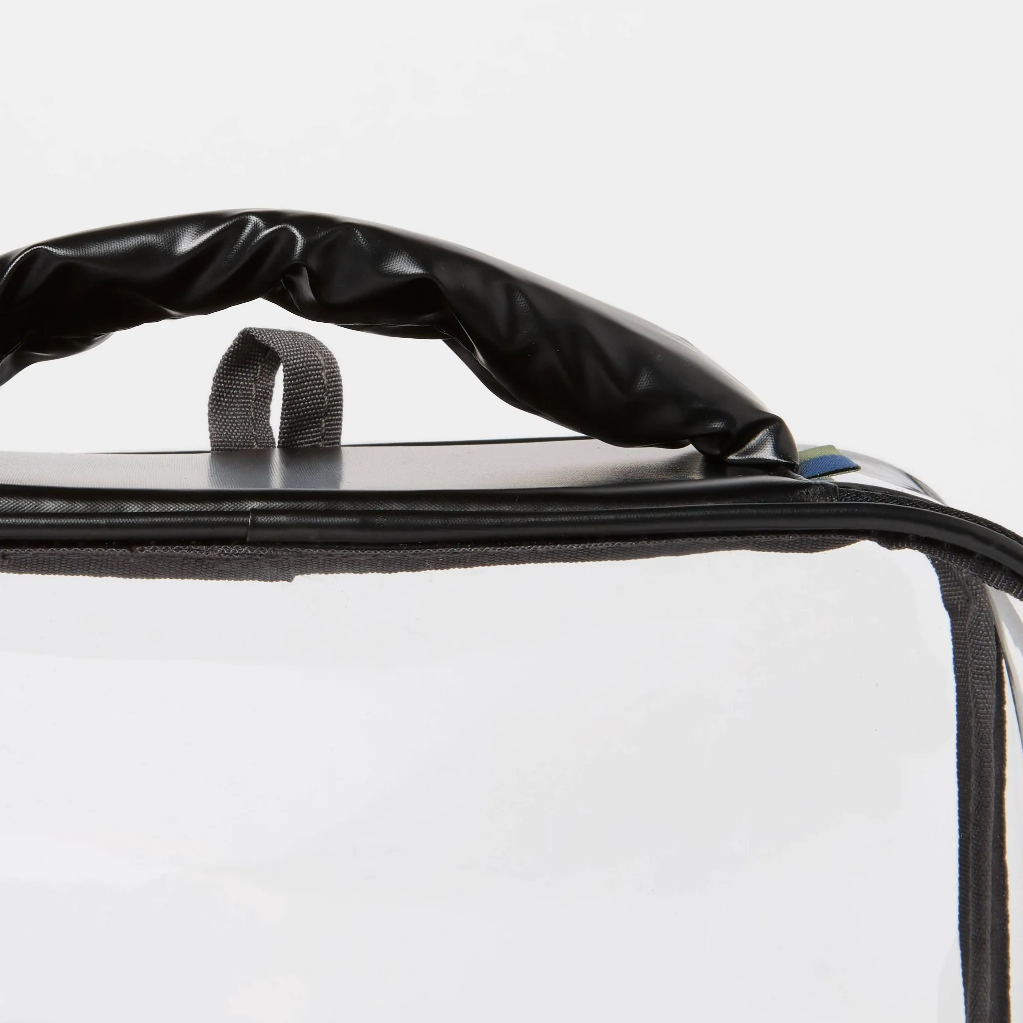 Clear Toiletry Kit and Bag - Black - Image 3
