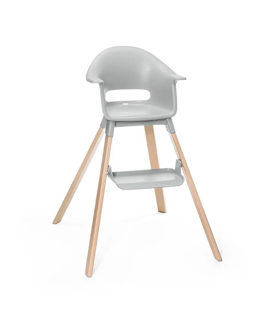 Clikk High Chair - Soft Grey - Image 2