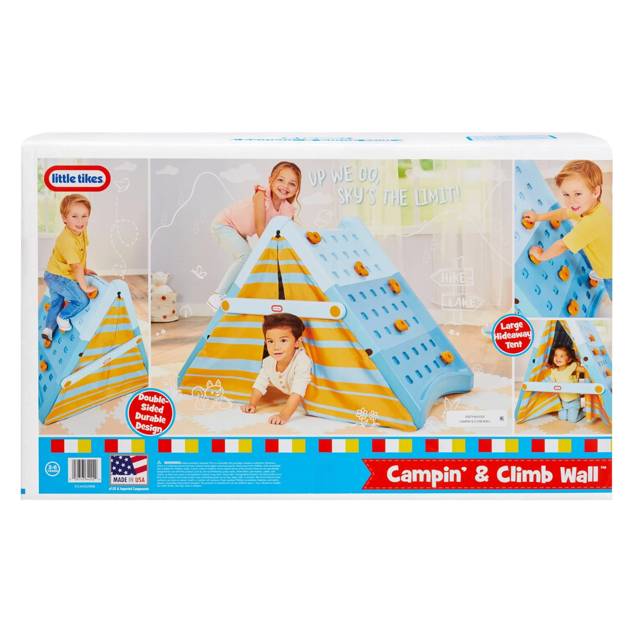 Climbing Wall With Hideaway Tent - Image 2