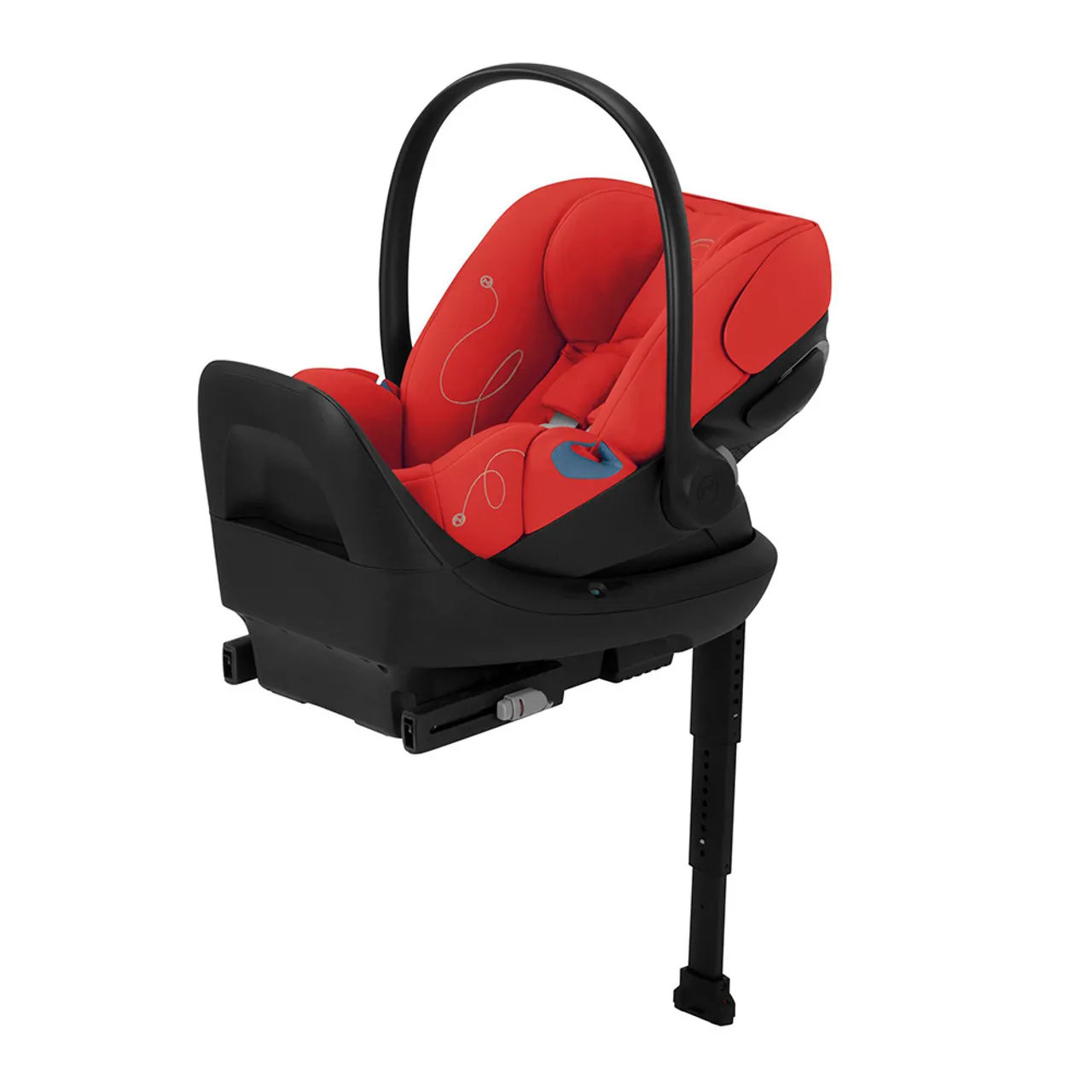 Cloud G Lux Comfort Extend Infant Car Seat - Hibiscus Red