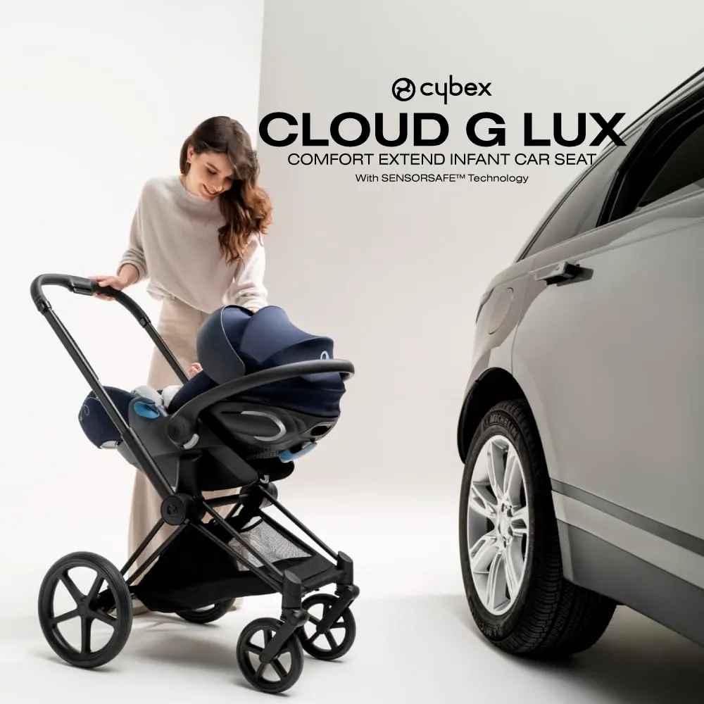Cloud G Lux SensorSafe  Infant Car Seat - Moon Black - Image 8