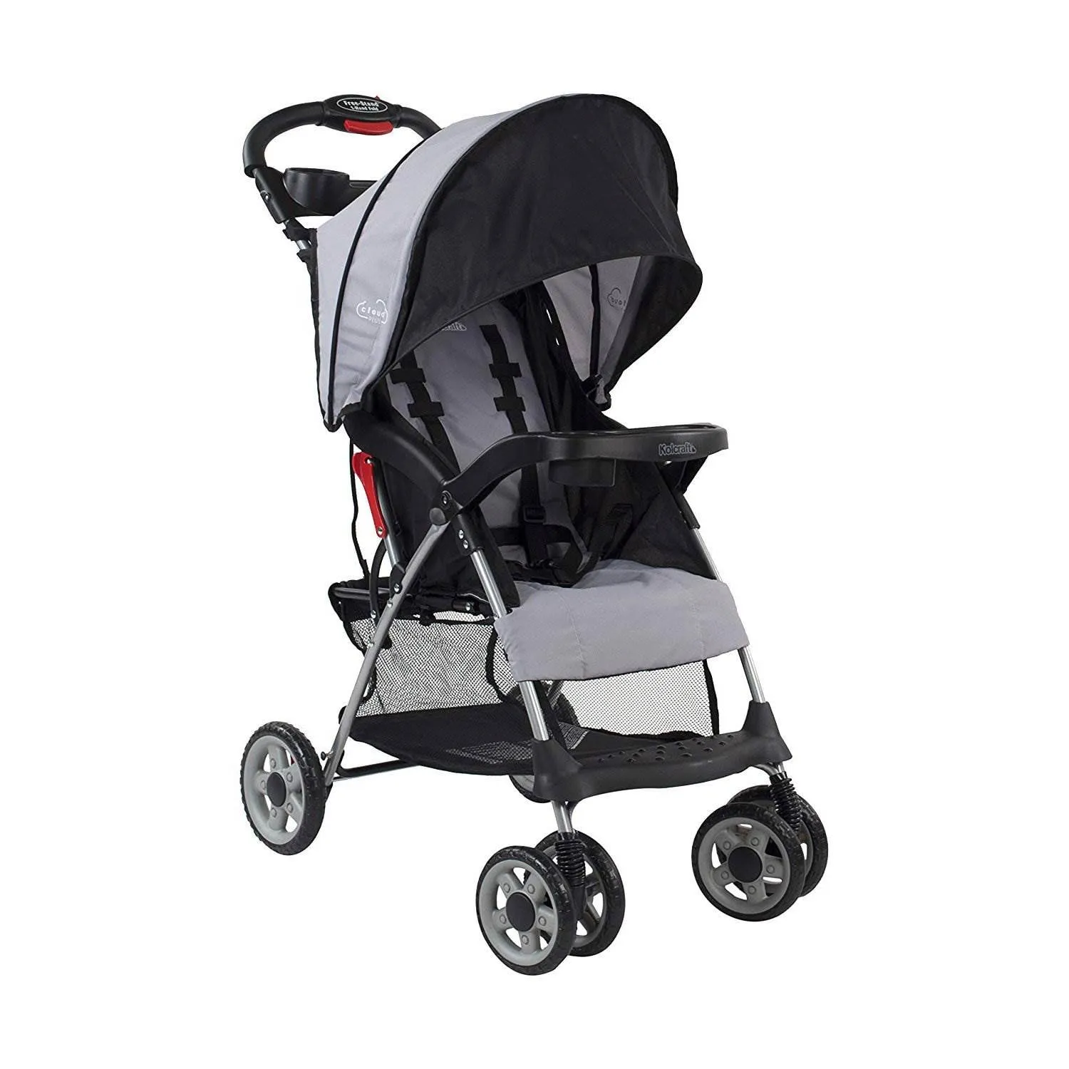 Cloud Plus Lightweight Umbrella Stroller (Slate Grey)
