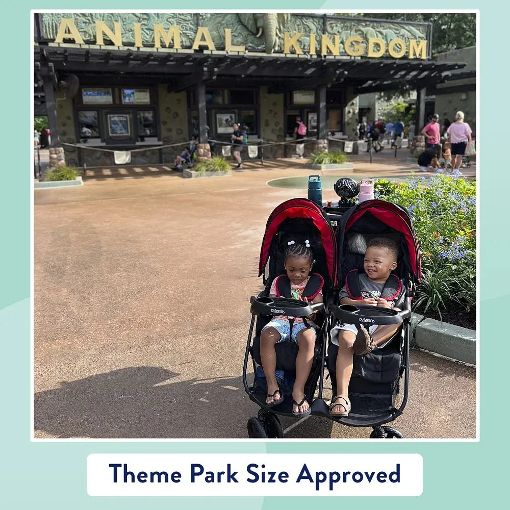 Cloud Plus Side-by-Side Lightweight Double Baby Stroller - Image 5