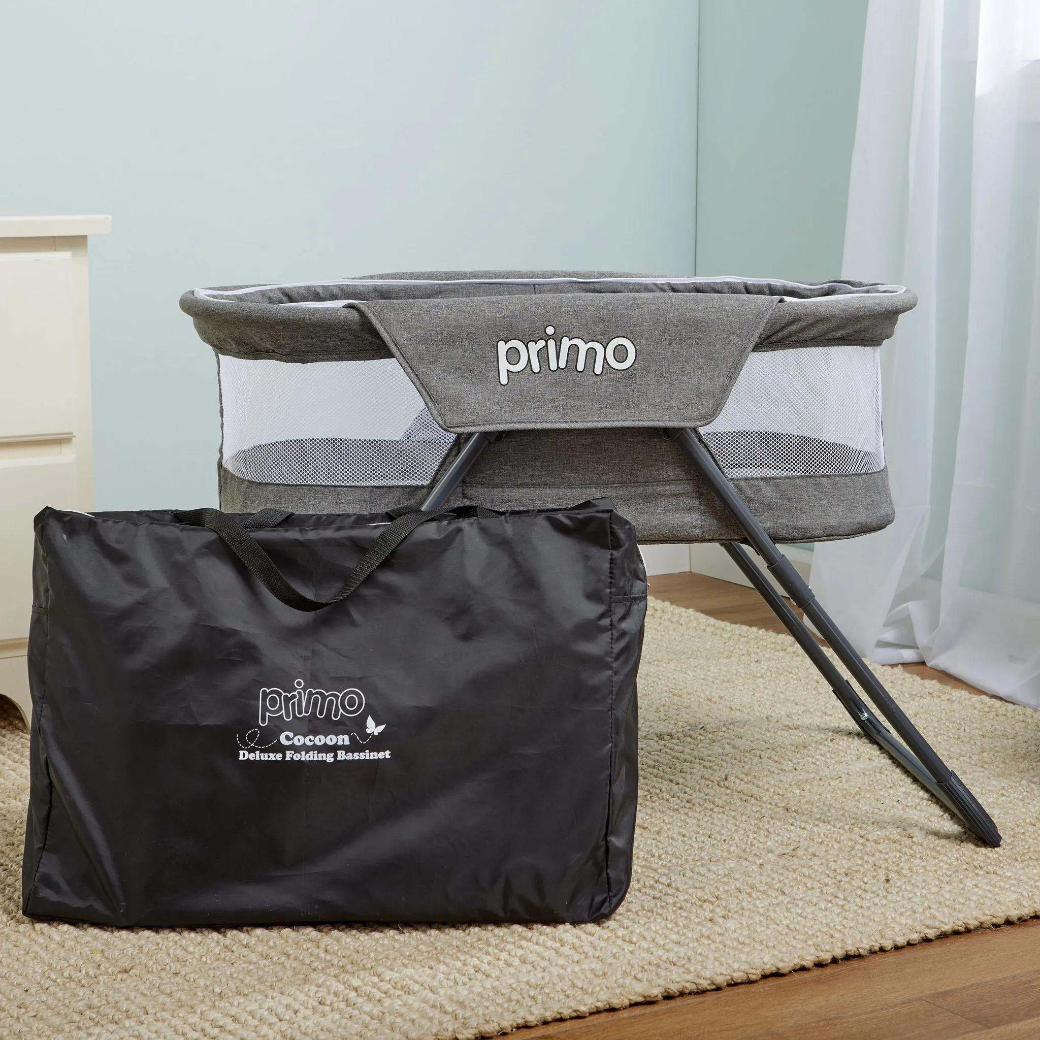 Cocoon Deluxe Folding Indoor & Outdoor Travel Bassinet - Image 8