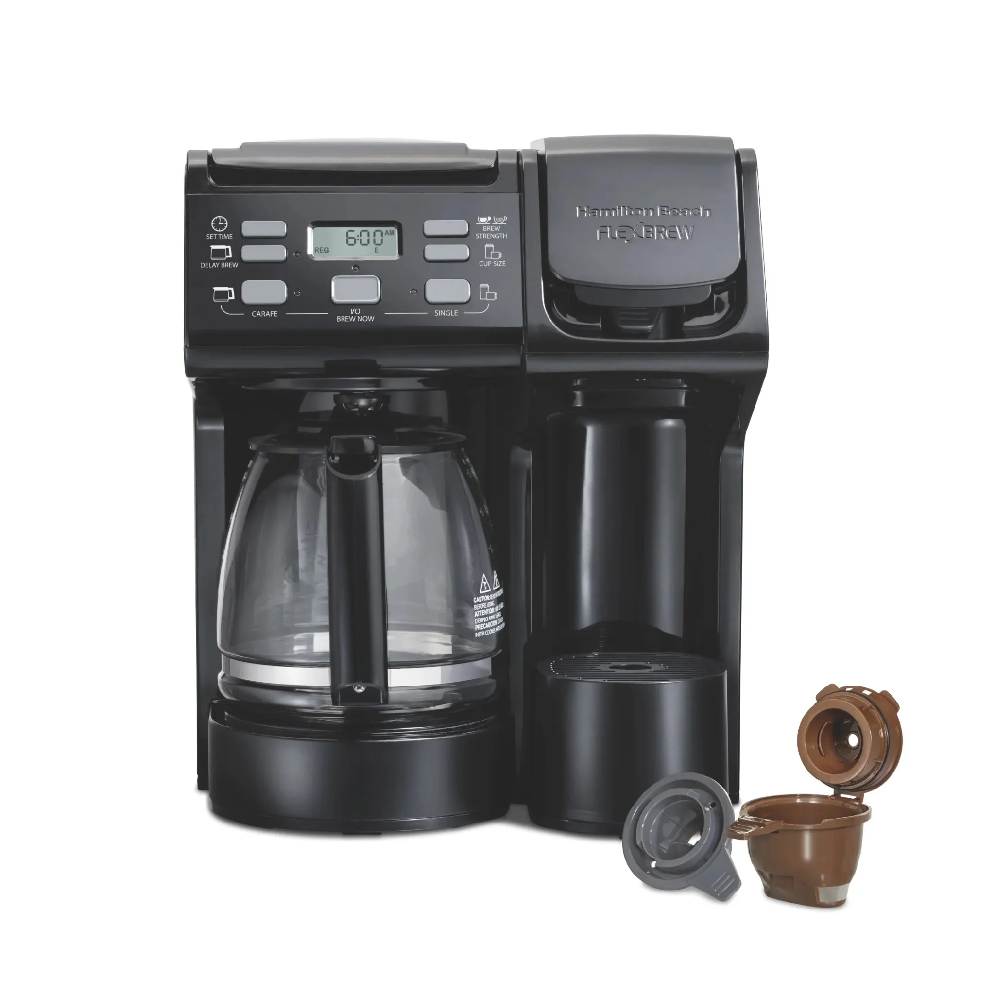Coffee Maker - Single Serve & 12-Cup Coffee Pot - Image 3